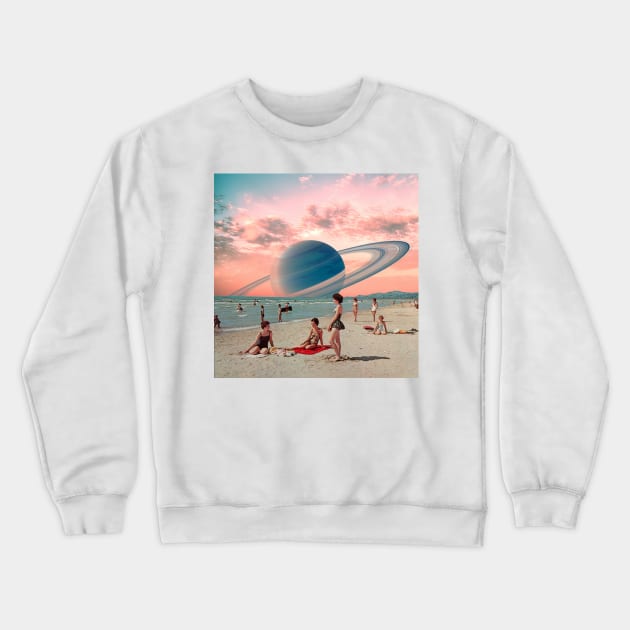 Satset Crewneck Sweatshirt by leafandpetaldesign